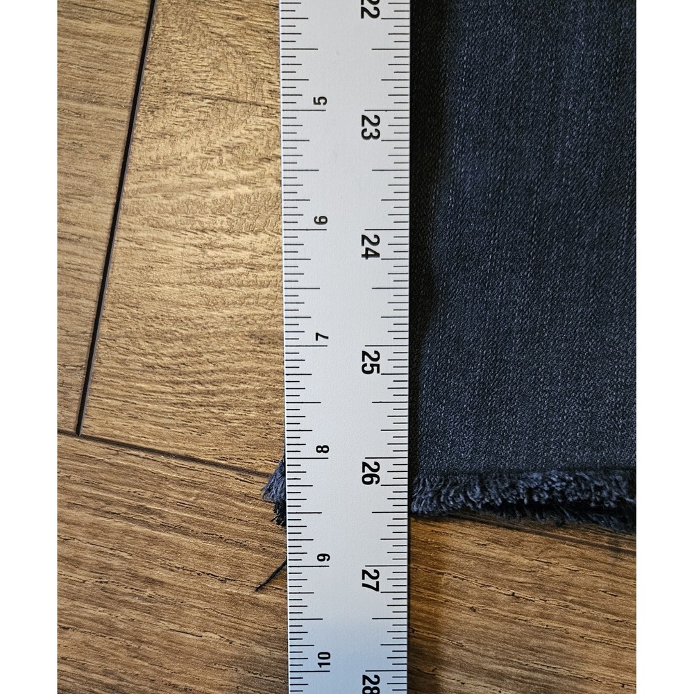 MADEWELL Womens Size 28 Black Stretch Denim 10" High Rise Skinny Jeans 29x26 - Picture 8 of 16